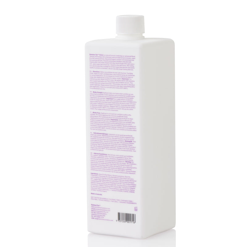 Summer Tan™ Violet Intense Spray-On Tan (14% DHA) 1 litre