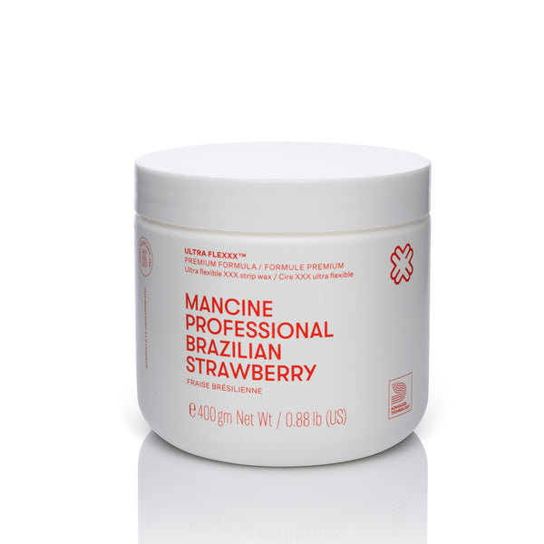 Mancine Strip Wax: Ultra Flexxx Brazilian Strawberry 14oz