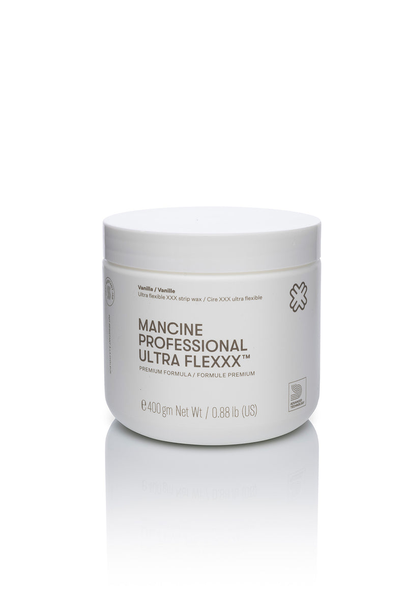 Mancine Strip Wax: Ultra Flexxx Vanilla (14oz)