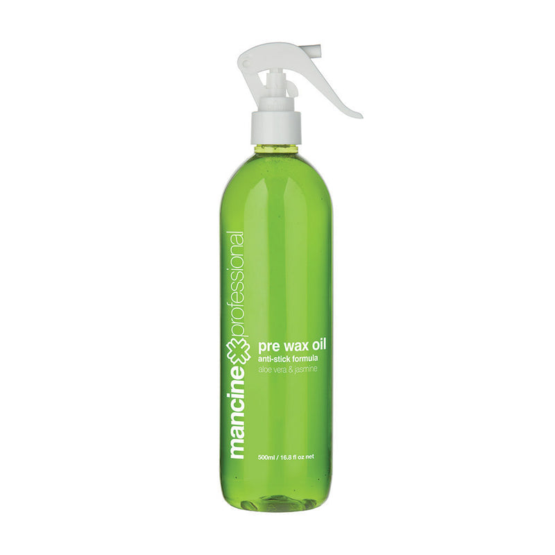 Mancine Pre Wax Oil: Aloe Vera & Jasmine with Trigger Spray