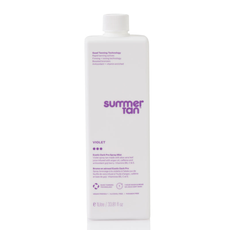 Summer Tan™ Violet Intense Spray-On Tan (14% DHA) 1 litre