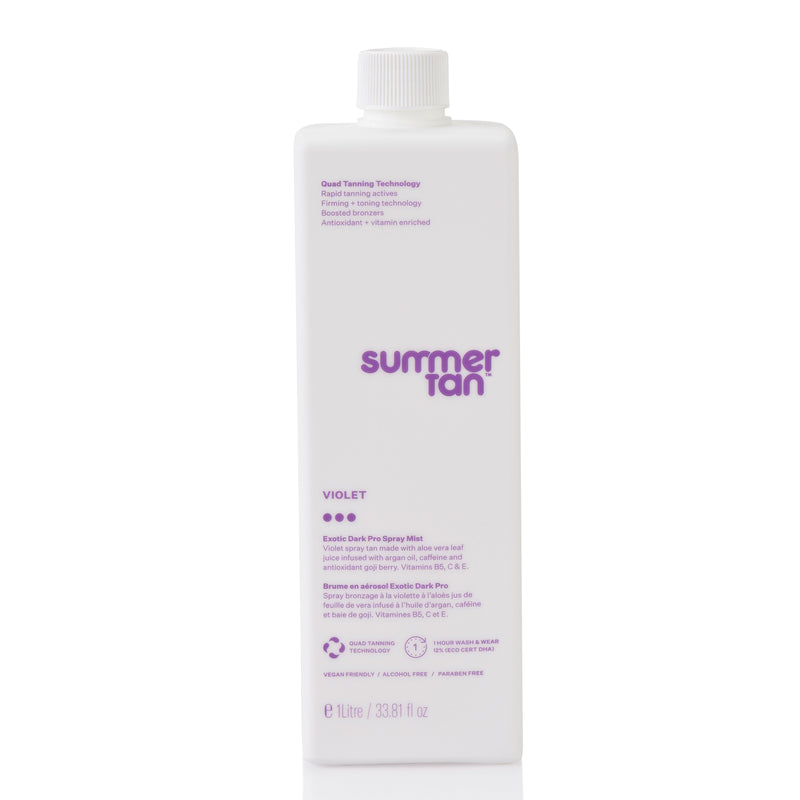 Summer Tan™ Violet Exotic Spray-On Tan (12% DHA) 1 litre