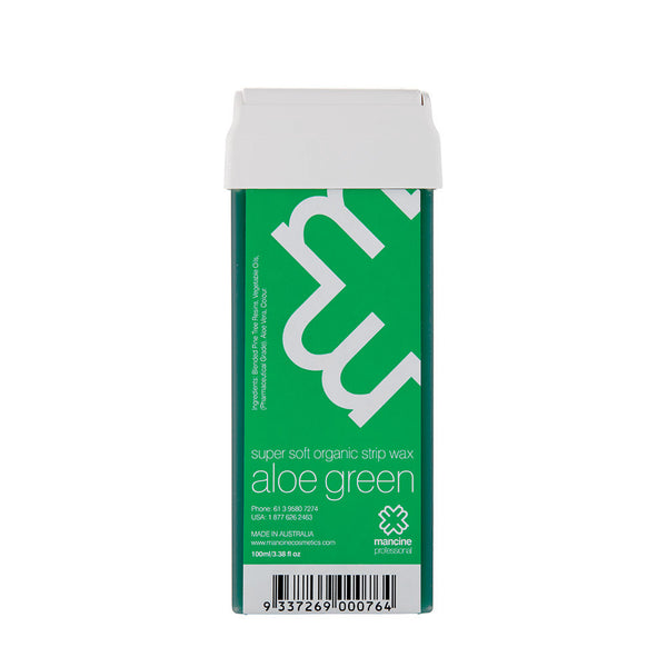 Mancine Roll-On Wax: Aloe Green 100ml
