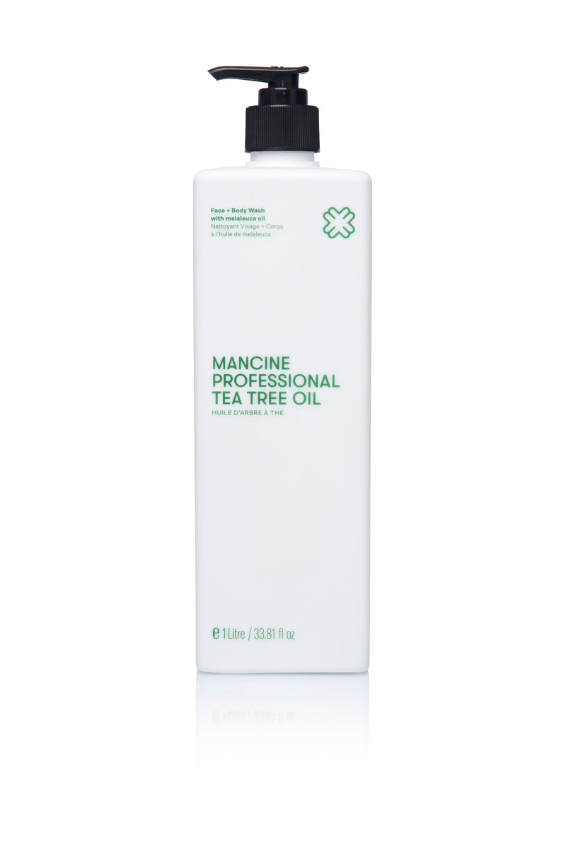 Mancine Tea Tree Face & Body Wash (33.81 fl oz)