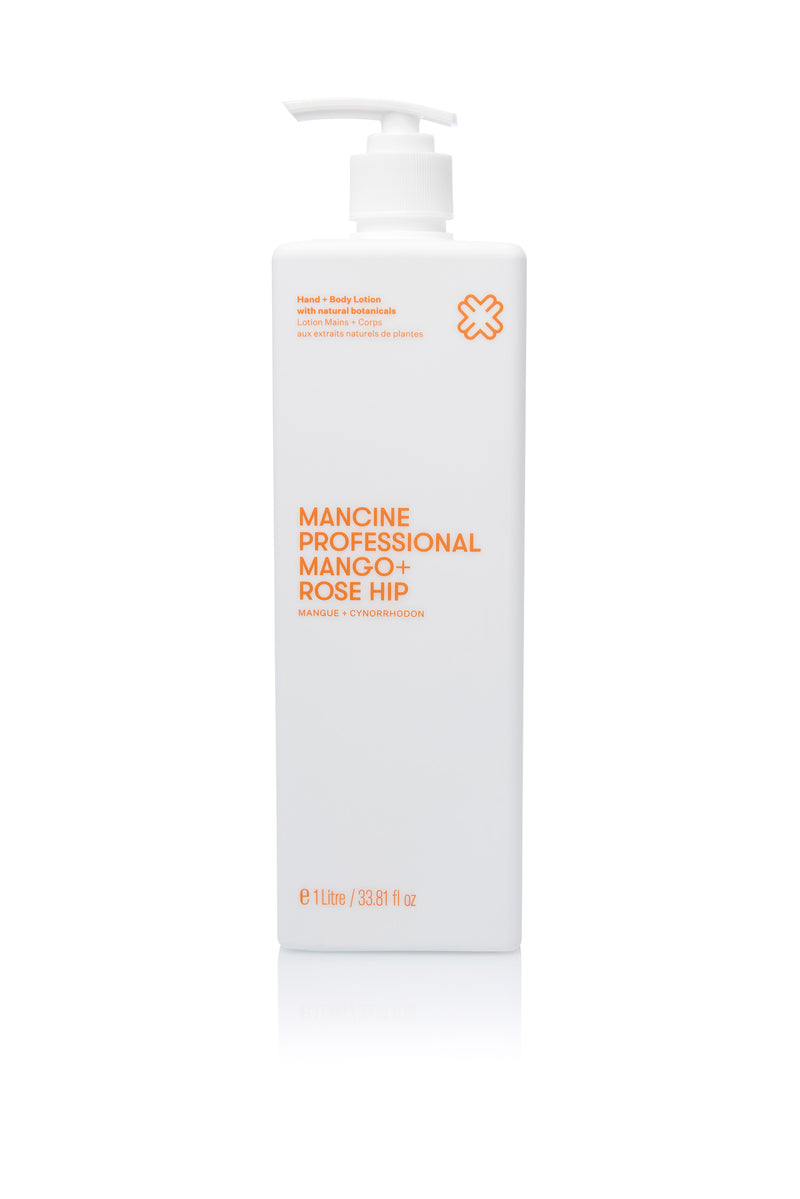 Mancine Post Waxing Lotion: Mango & Rose Hip 33.31fl oz *