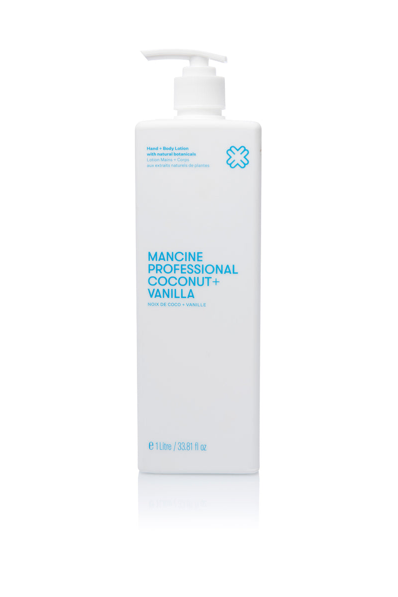 Mancine Post Waxing Lotion: Coconut & Vanilla 33.31fl oz *